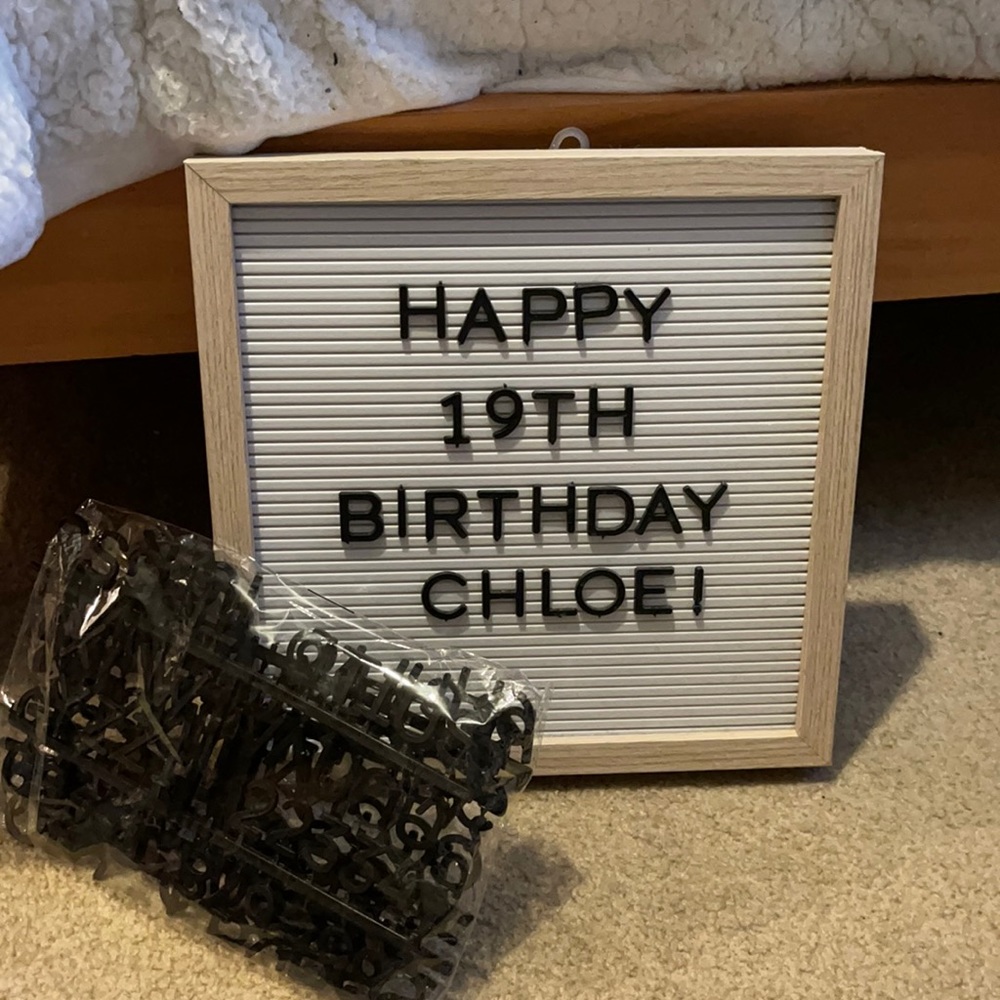 letter board